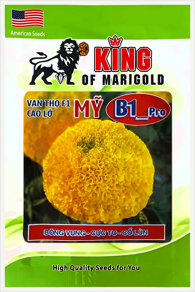 Bao bì Vạn Thọ Mỹ F1 Cao Lỡ Vàng Chanh B1Pro