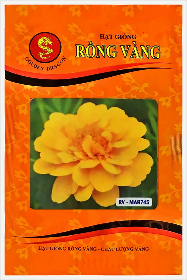 Bao bì Vạn Thọ Ban Mai Màu Vàng Kim Mar 745